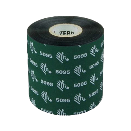 Красящая лента (Риббон) Zebra 5095 Resin High-Performance (60mm x 450m, resin, втулка 1